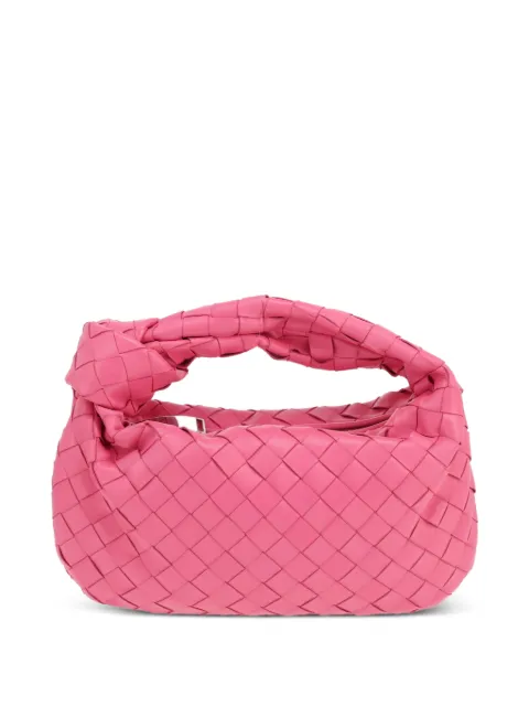 Bottega Veneta Pre-Owned 2020's Mini Jodie Intrecciato handbag Pink 429785