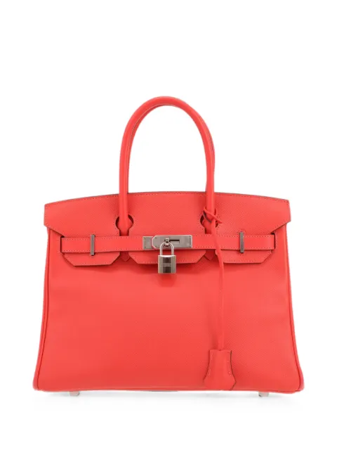Hermès Pre-Owned 2015 Birkin 30 handbag Orange 429105