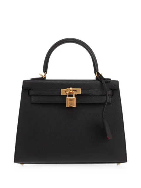 Hermès Pre-Owned 2023 Kelly 25 handbag Black 428931