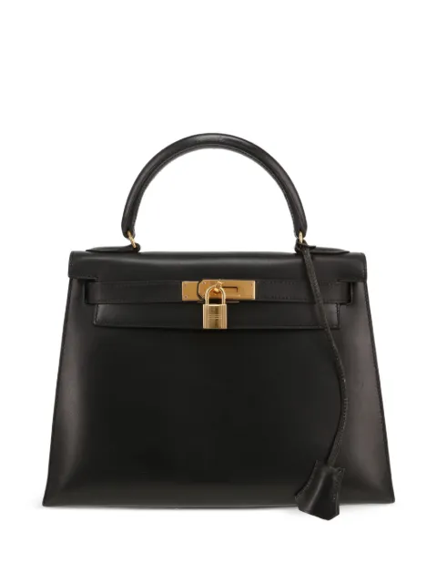 Hermès Pre-Owned 1995 Kelly 28 handbag Black 427447