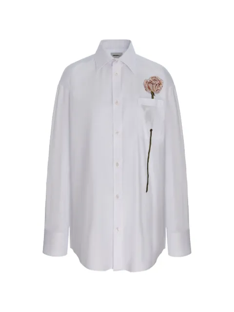 Seen Users His Last Rose shirt White SS25SEENTOP08