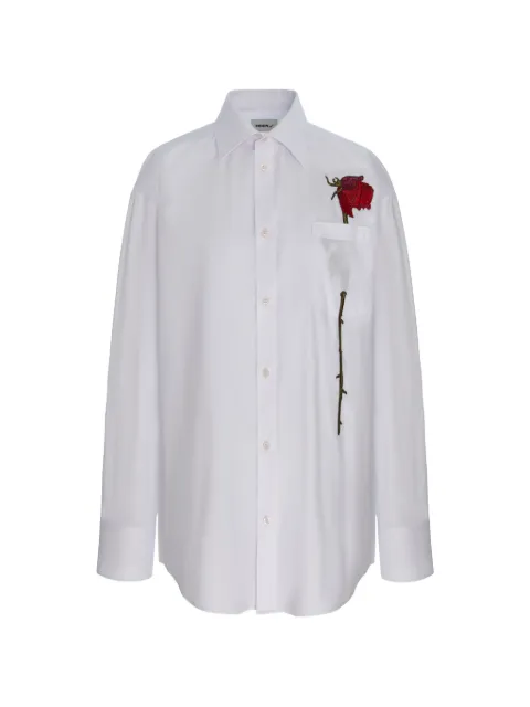 Seen Users His Last Rose shirt White SS25SEENTOP08