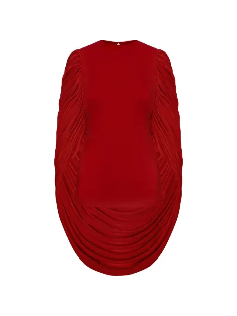 Seen Users Angel draped blouse Red SEEN12TOP32