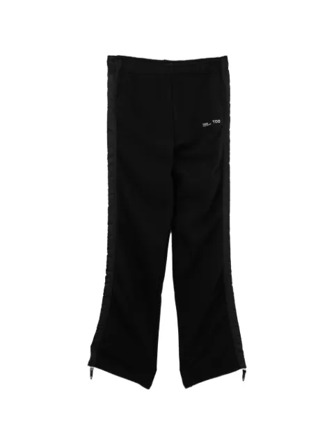 Toga satin-panel track pants Black TOGPT2JF919MRBKX00M