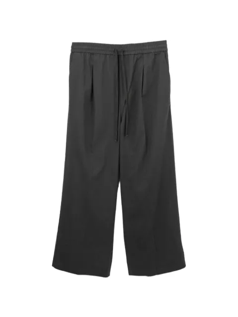 ESSENTIALS drawstring wide-leg trousers Grey ESSPTRW0304MRGYX00L