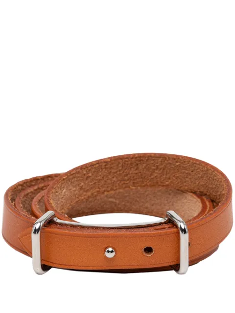 Hermès Pre-Owned 2000 Swift Api II Triple Tour Wrap Bracelet costume bracelet Brown YE9XKNWZY27ACNJR