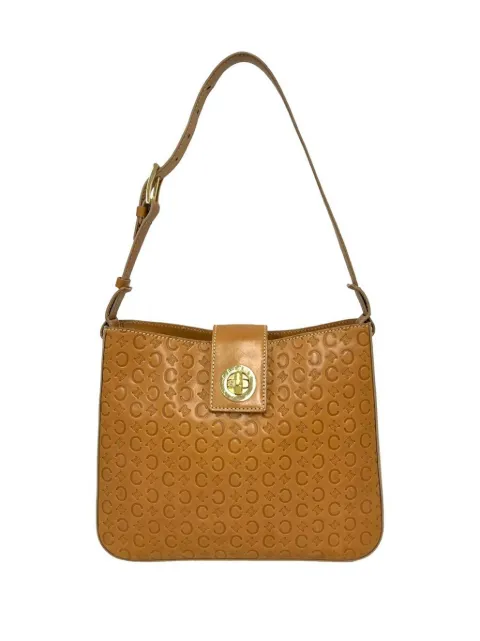 Celine Pre-Owned 2000 CELINE C Macadam Blazon Triomphe leather Brown 41460 shoulder bag Brown EJN9XM01JVTEVR8Q