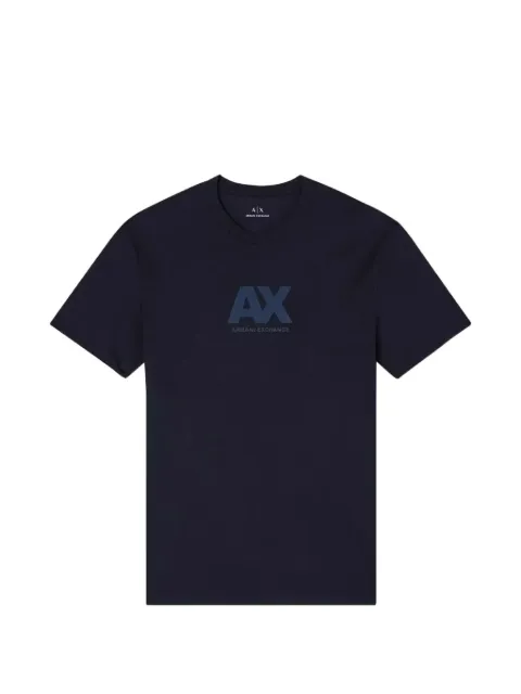 Armani Exchange logo-print cotton T-shirt Black XM001403AF16432