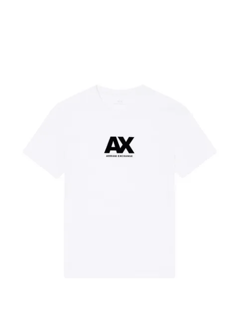 Armani Exchange logo-print T-shirt White XM001403AF16432