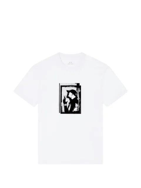 Armani Exchange graphic-print T-shirt White XM001480AF10356
