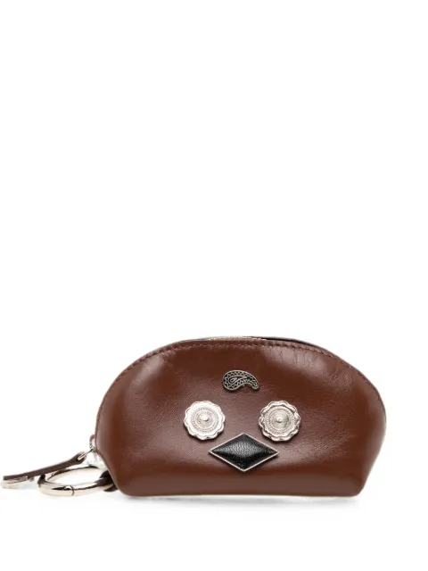 Toga embellished leather coin purse Brown TOGSG2AG942MRBWX00F