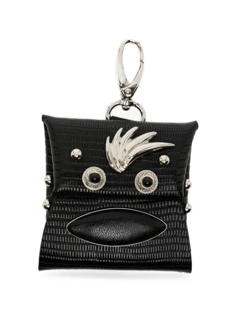 Toga silver-tone hardware leather wallet Black TOGSGAG94326RBKX00F