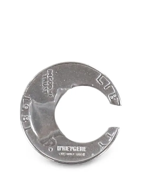 d'heygere coin-detail cuff earrings Silver SS26JW06