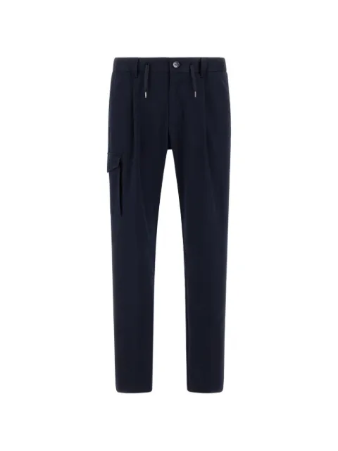 Herno cargo-pocket straight-leg trousers Blue PT00050UR13328