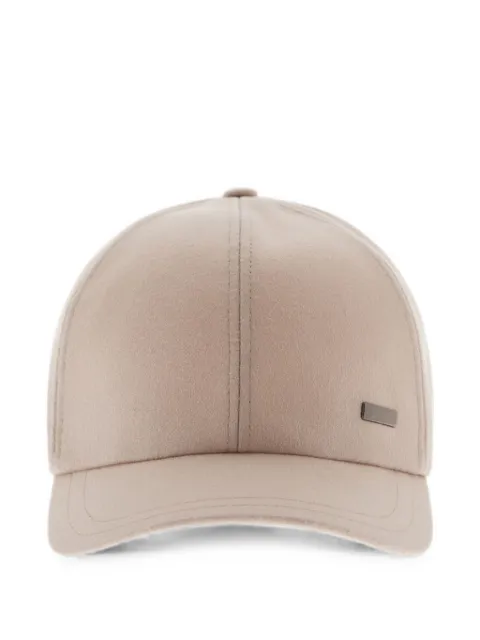 Herno logo-plaque baseball cap Neutrals BER0008UR38087