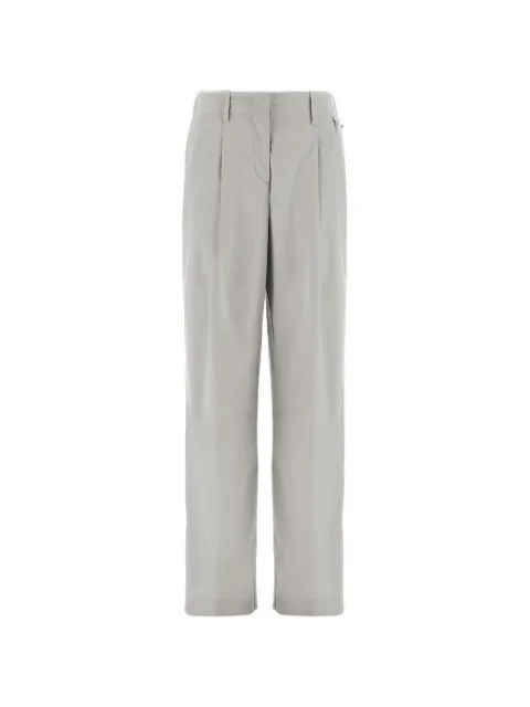 Herno pleated-detail trousers Grey PT00061DR12917S
