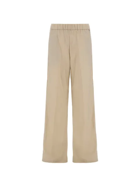 Herno elasticated-waist trousers Neutrals PT00053DR12431SZ
