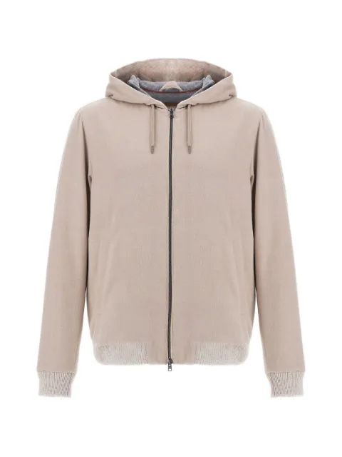 Herno Resort drawstring hoodie Neutrals GT00003UR12934