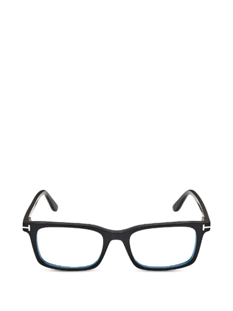 TOM FORD Eyewear rectangle-frame glasses Black FT6175B