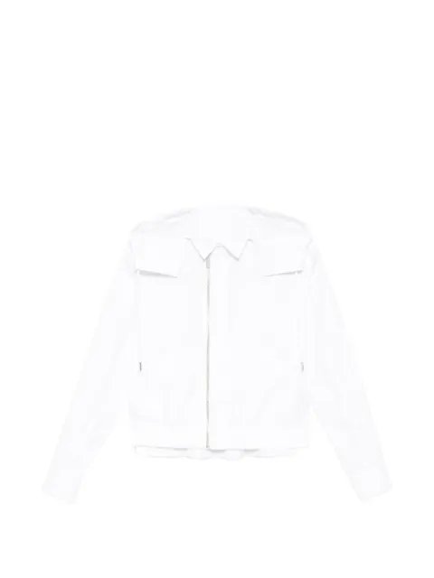 sacai hooded panelled jacket White 2608617