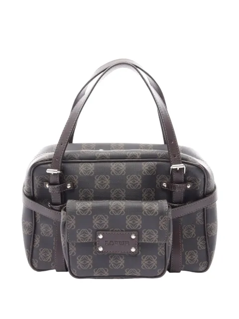 Loewe Pre-Owned 2005 Anagram Coated Canvas handbag Grey WISB8BLELBJB7MGB
