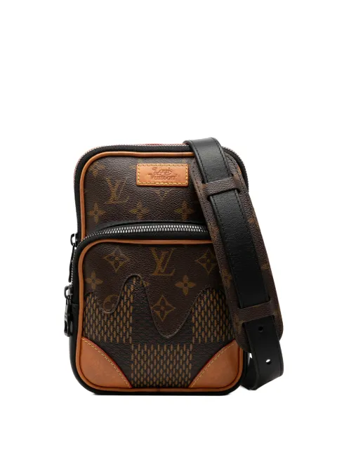 Louis Vuitton Pre-Owned 2020 Nigo Giant Damier Ebene Monogram Nano Amazone crossbody bag Brown JVQ219NMI7I205KI