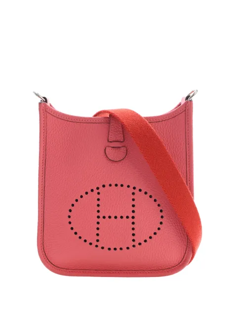 Hermès Pre-Owned 2020 Clemence Evelyne TPM 16 crossbody bag Pink ECZC8PCUMY57MV21