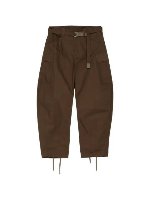 sacai ripstop cargo pants Brown 2604037M