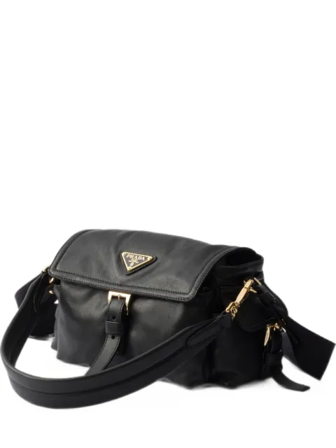 Prada Explore nappa leather mini-bag Black 1BD413VNOO2DX8