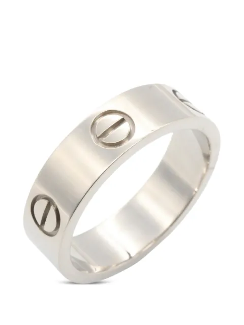 Cartier 2010s Love ring Silver 1081549N46943