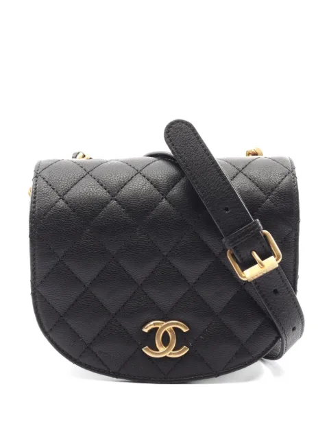CHANEL Pre-Owned 2018-2019 small Casual Trip shoulder bag Black 108209526945501
