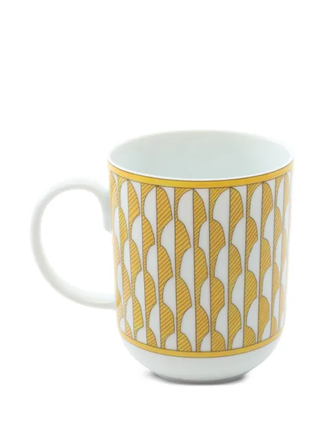 Hermès Pre-Owned 2020s Soleil d'Hermès mug White 1080187