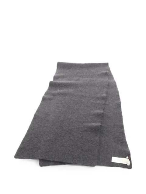 The Row Pre-Owned 2020s rectangle-shape scarf Grey 1071218