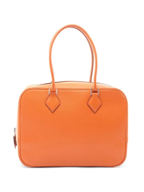 Hermès Pre-Owned 2004 Plume 28 tote bag Orange 1082146HCARVEDSEAL