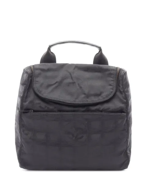 CHANEL Pre-Owned 2000-2002 New Travel Line backpack Black 10826056566284