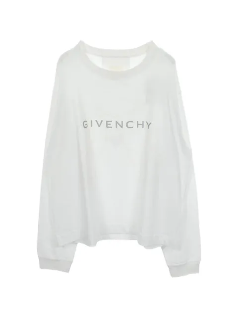 Givenchy Pre-Owned 2010s long-sleeved T-shirt White 1082248
