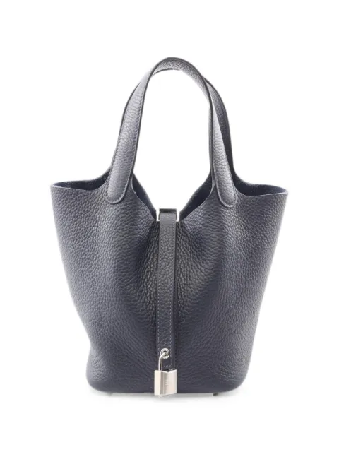 Hermès Pre-Owned Picotan Lock tote bag Blue 1081671K