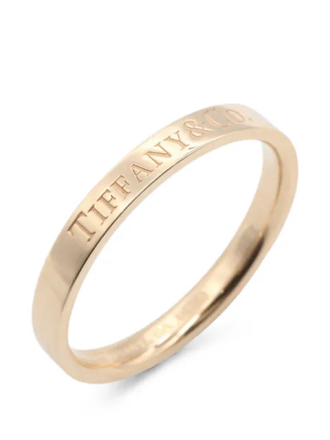 Tiffany & Co. Pre-Owned 2010s flat band ring Gold 1081556