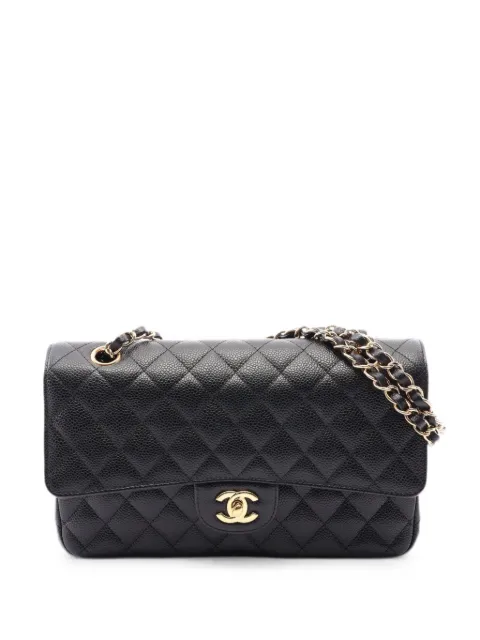 CHANEL Pre-Owned 2018-2019 matelassé Caviar shoulder bag Black 108294426833199