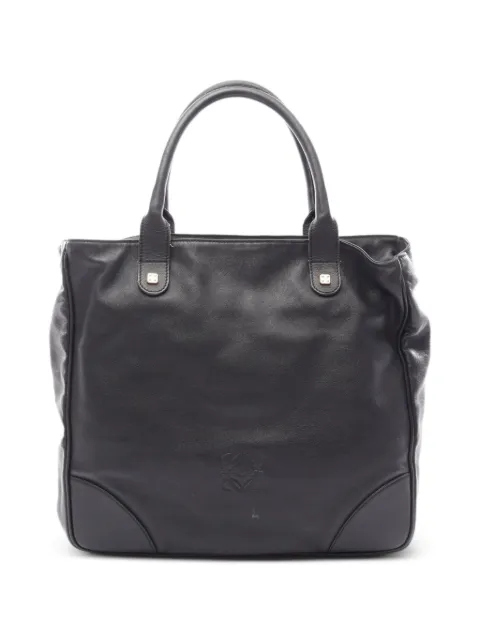 Loewe Pre-Owned 2000s Anagram tote bag Black 1083243