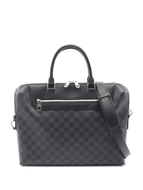 Louis Vuitton Pre-Owned 2010s Damier Graphite PDJ messenger bag Black 1083035
