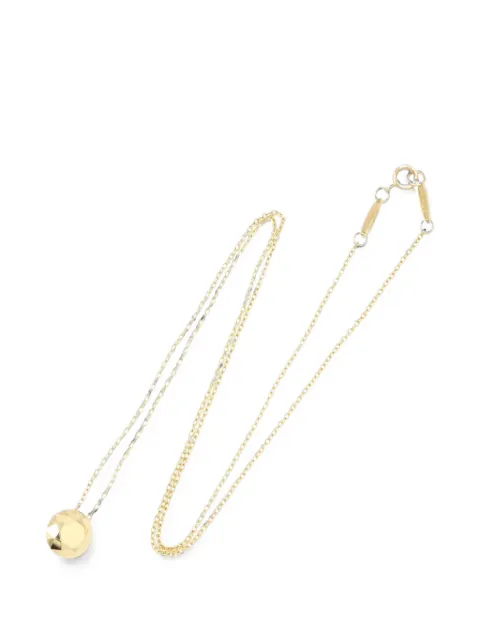 Tiffany & Co Eyewear 2010s Facet pendant necklace Gold 1081761