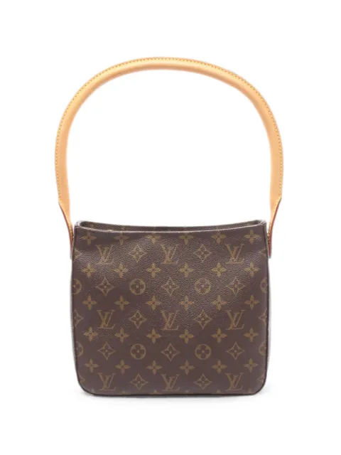Louis Vuitton Pre-Owned 2002 Looping MM Monogram shoulder bag Brown 1083032FL0052