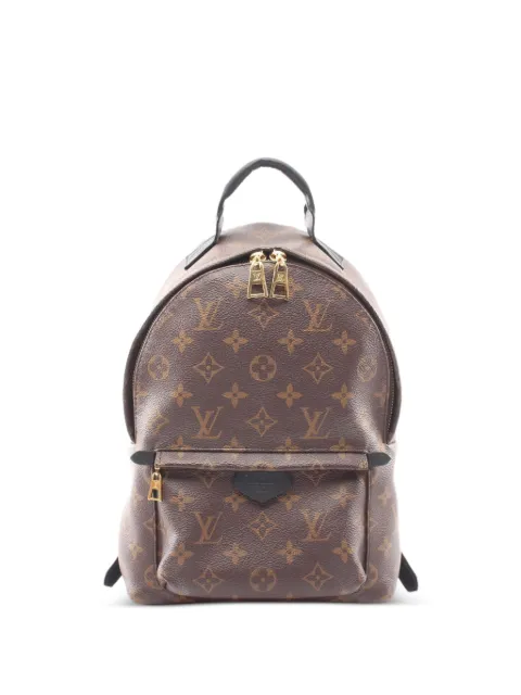 Louis Vuitton Pre-Owned 2017 PM Palm Springs Monogram backpack Brown 1081881PL1117