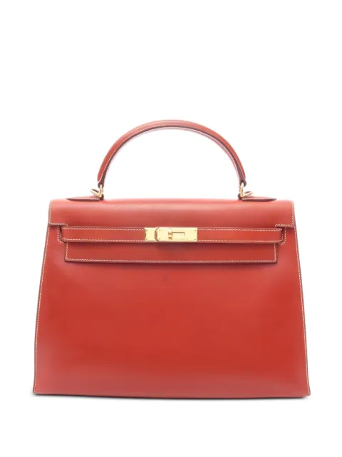 Hermès Pre-Owned 2003 Kelly 32 handbag Orange 1082059GINSQUARE