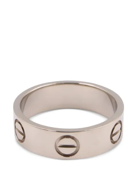 Cartier 2010s Love ring Silver 1082410LTT744