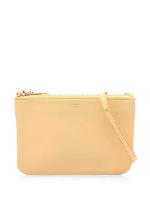 Celine Pre-Owned 2000s small Trio cross body bag Yellow 1082539