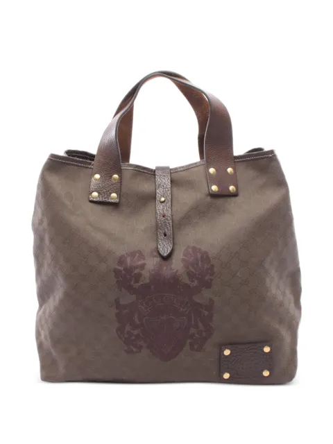 Gucci Pre-Owned 2000s large GG canvas tote bag Brown 1081984