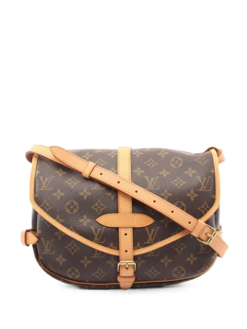 Louis Vuitton Pre-Owned 2004 Saumur 30 Monogram shoulder bag Brown 1081879MB0084