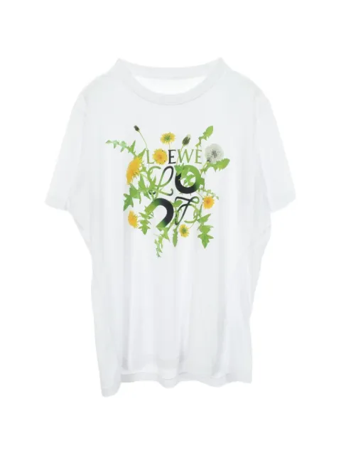 Loewe Pre-Owned 2010s x Dandelion graphic-print T-shirt White 1078229